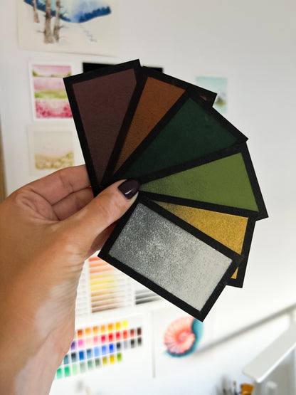 Douceur d'automne - Coffret 6 pastels secs