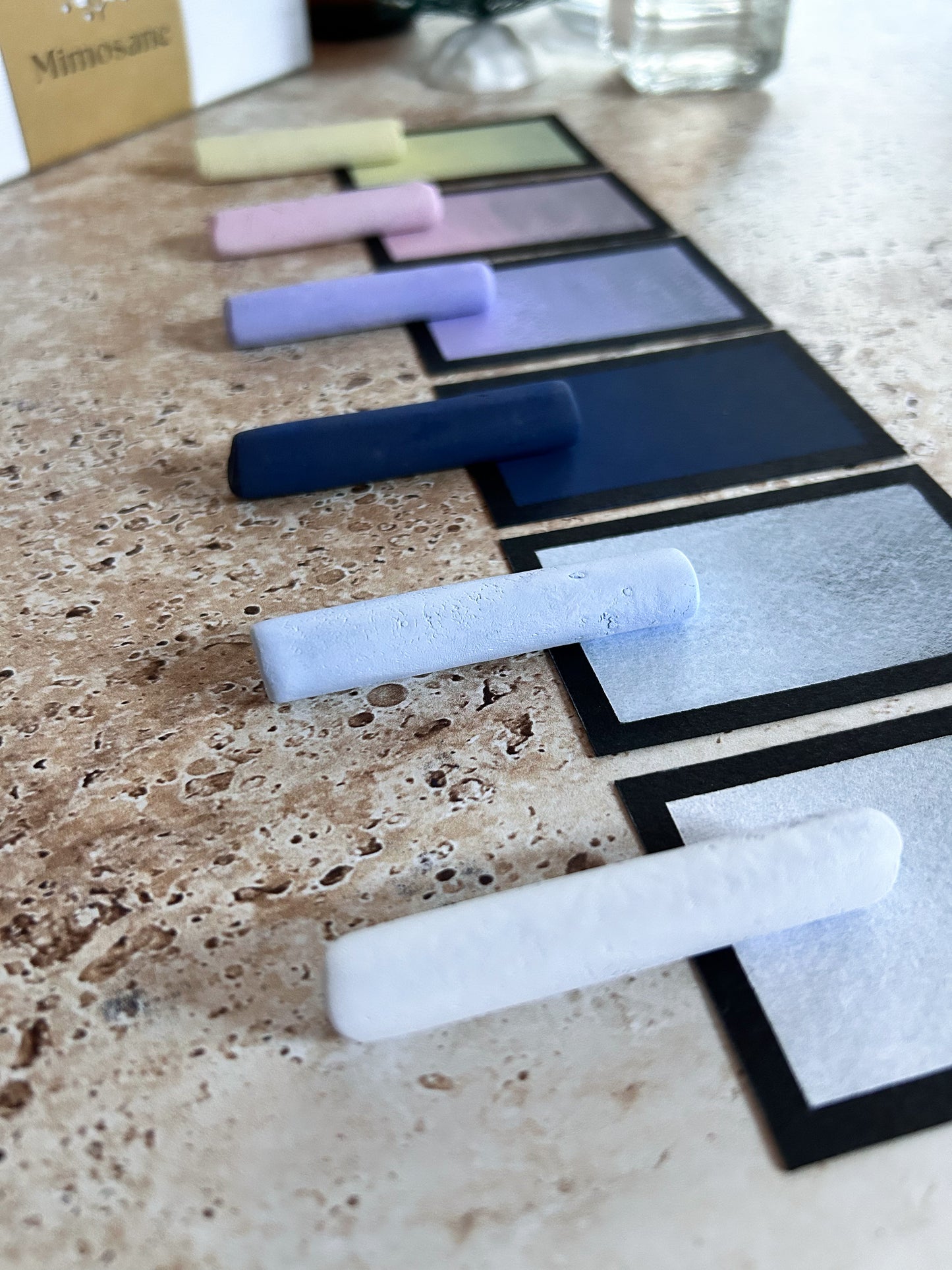 Éveil Boréal - Coffret 6 pastels secs